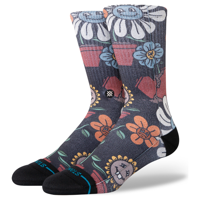 Stance - Planted Crew - Black - Socken