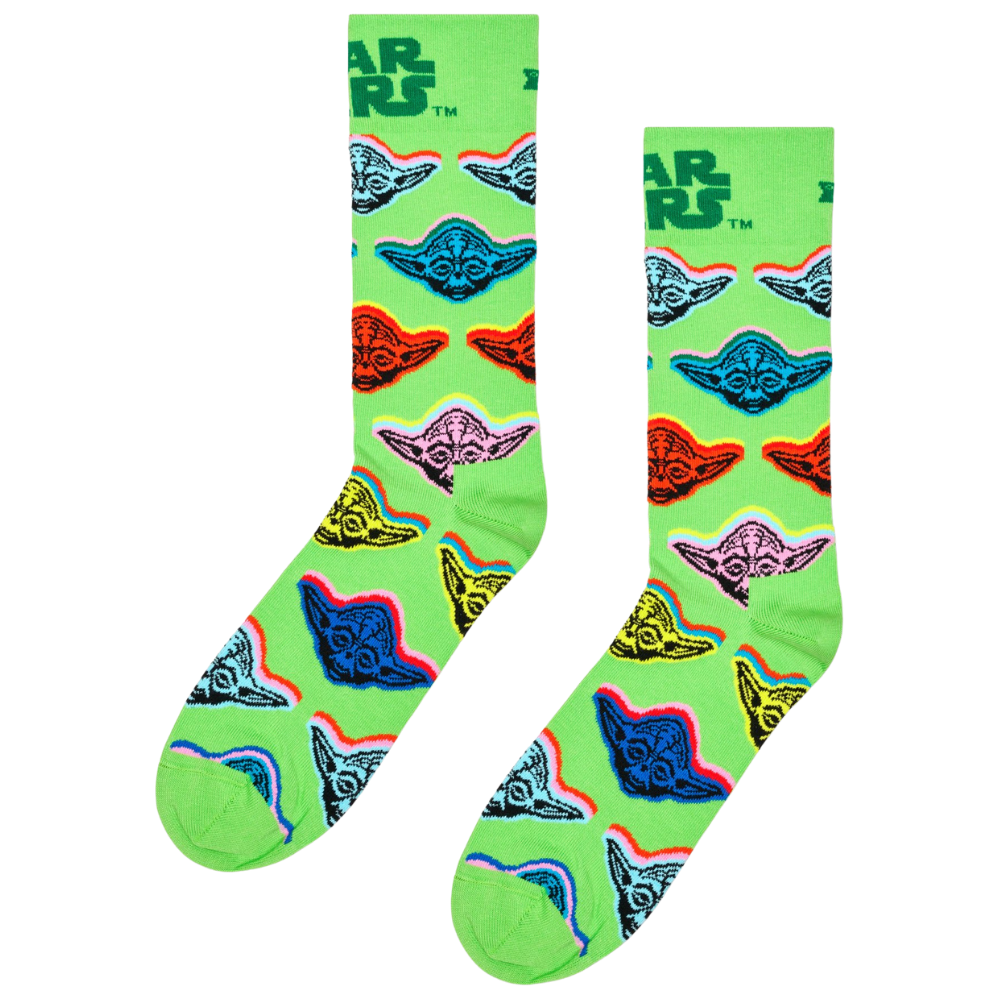 HappySocks - Star Wars Yoda Sock - Light Green - Socken