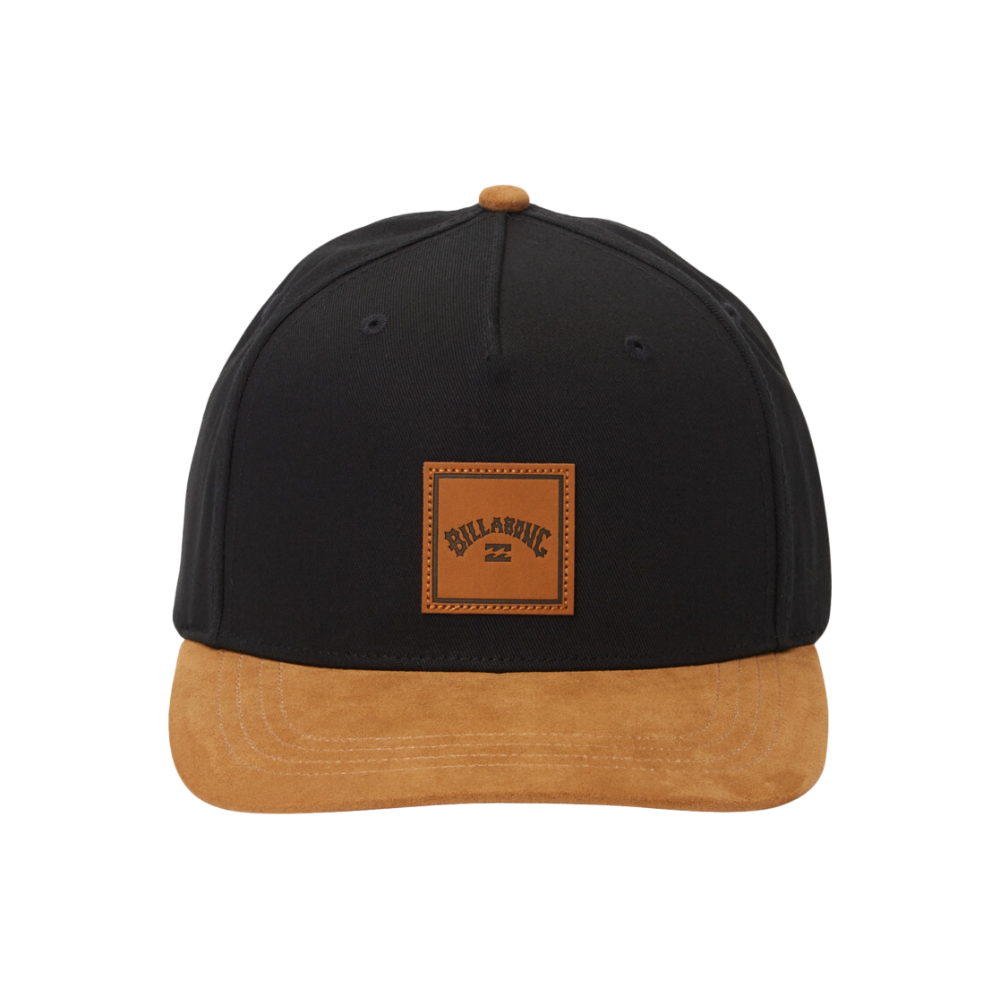 Billabong - Stacked  - Black/Tan - Snapback Cap