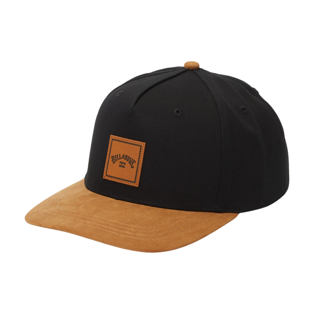 Billabong - Stacked  - Black/Tan - Snapback Cap