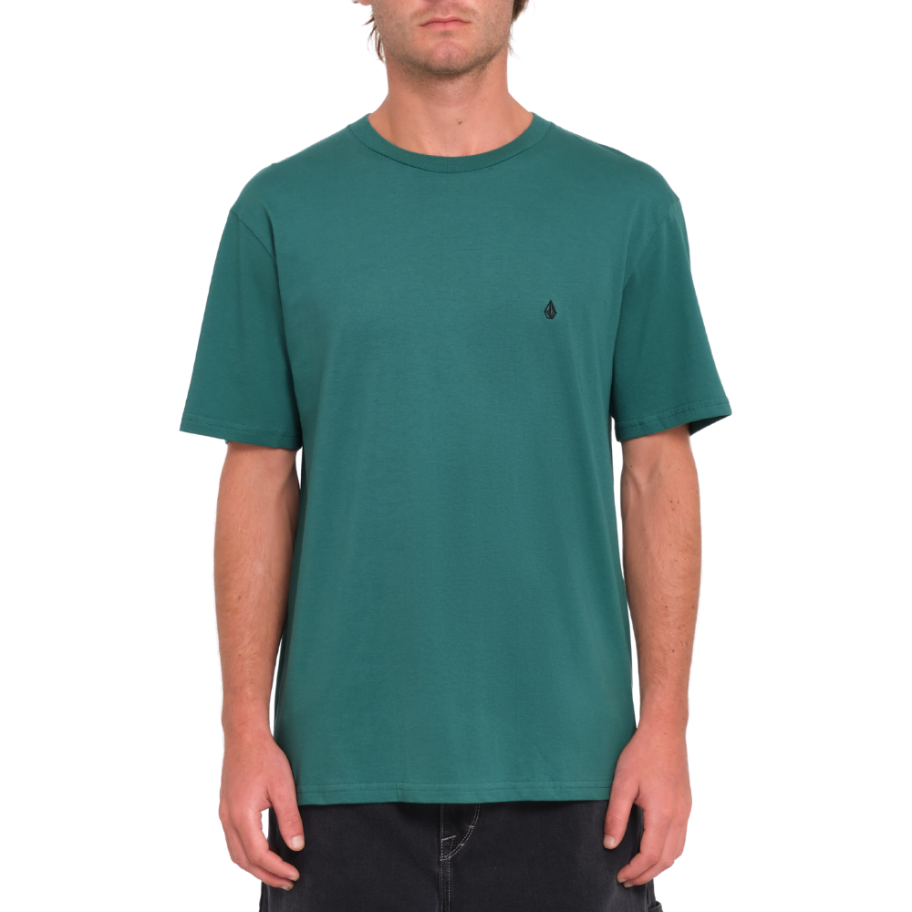 Volcom - Stone Blanks Bsc Sst - Sea Green - T-Shirt