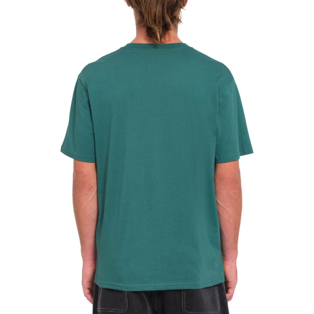 Volcom - Stone Blanks Bsc Sst - Sea Green - T-Shirt