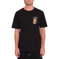 Volcom - Santi Stoned Bsc Sst - Black - T-Shirt