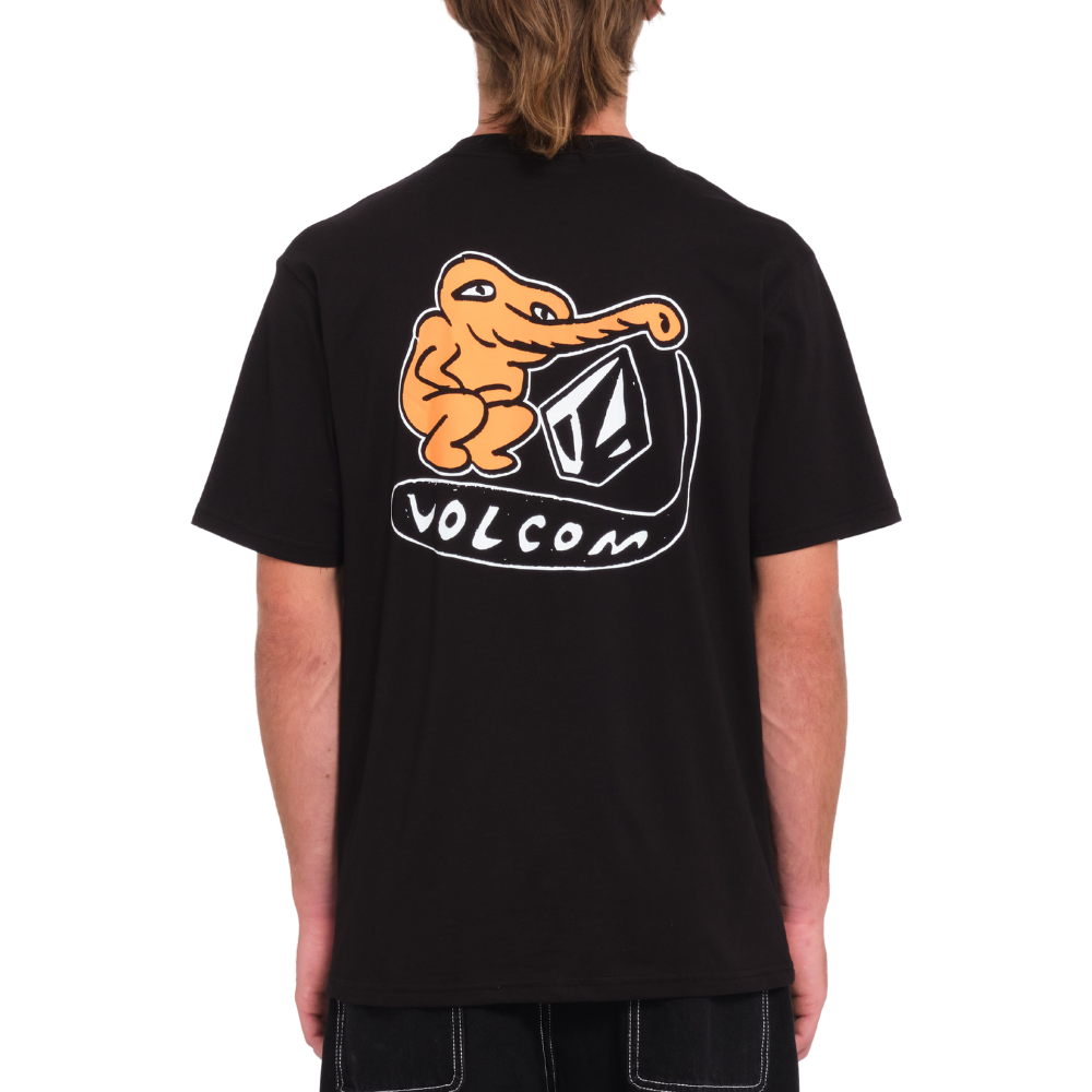 Volcom - Santi Stoned Bsc Sst - Black - T-Shirt