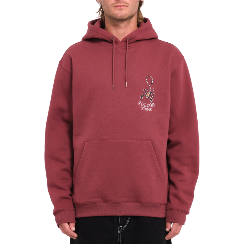 Volcom - Lintell Classic Po - Merlot - Hoodie