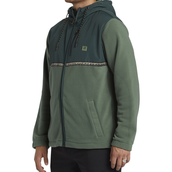 Billabong - Boundary Lite Zip - Forest Green - Fleece Jacke