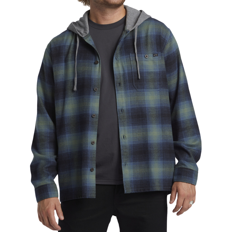 Billabong - Baja Flannel - Fern - Langarmhemd