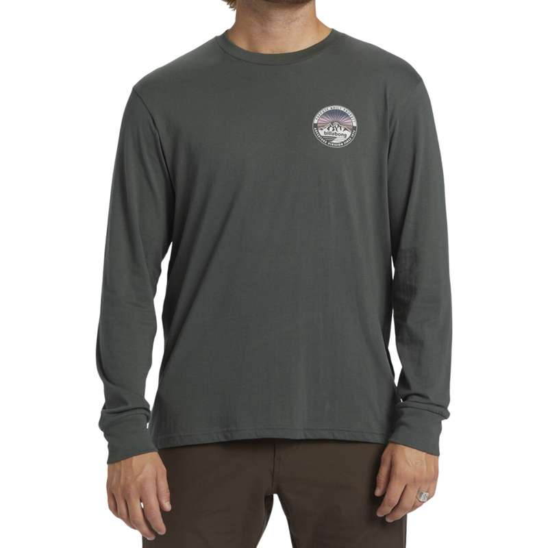 Billabong - Rockies LS - Slate Green - T-Shirt Langarm