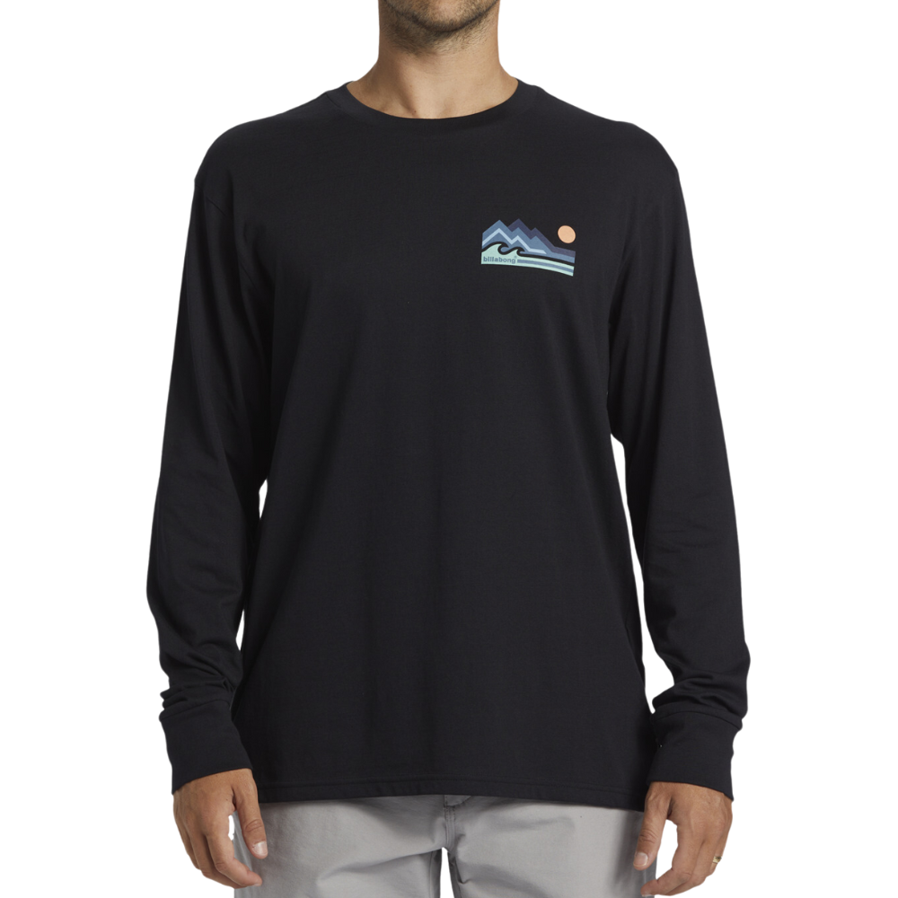 Billabong - Range LS - Black - T-Shirt Langarm