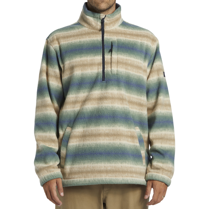 Billabong - Boundary Mock Neck - Dune - Fleece Sweater