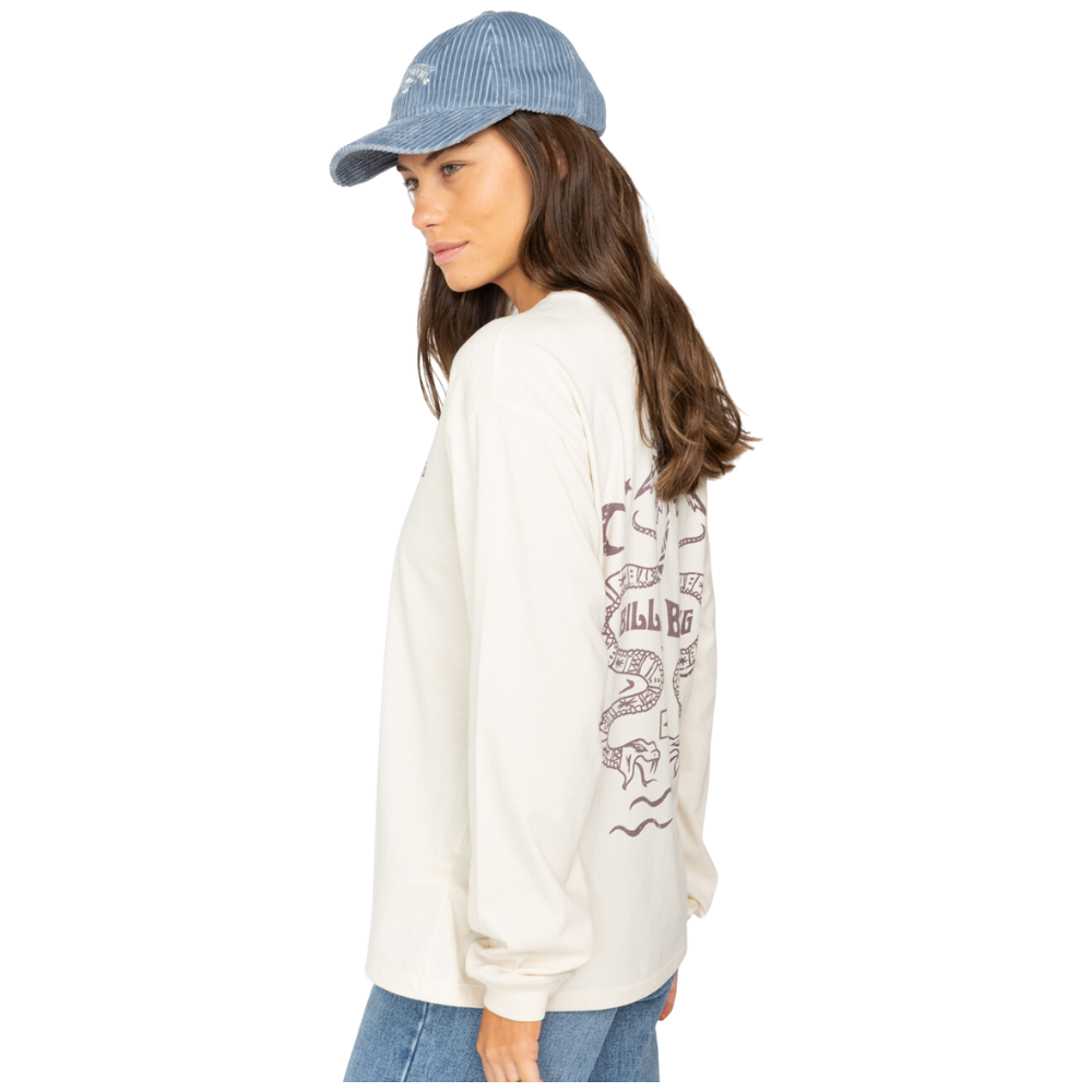 Billabong - No Bad Days - White Cap - T-Shirt Langarm