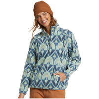 Billabong - Boundary Mock 3 - Blue Shadow - Fleece Sweater