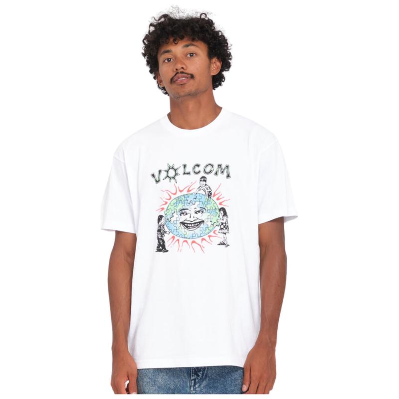 Volcom - Fa Keutchi 2 Sst - White - T-Shirt