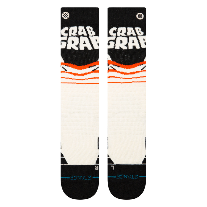 Stance - Crab Grab Mid Poly Snow - Cream - Snowboard-Socken