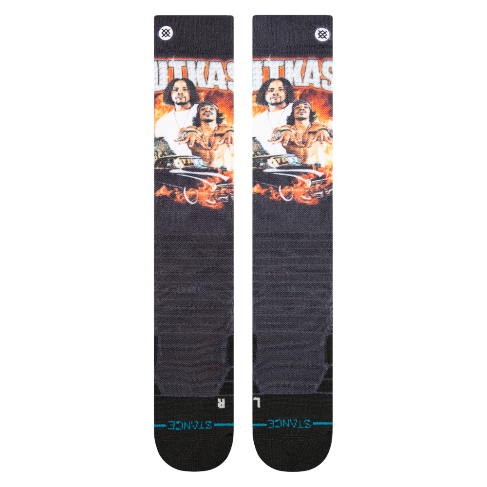 Stance - Stankonia Mid Poly Snow - Multi - Snowboard-Socken