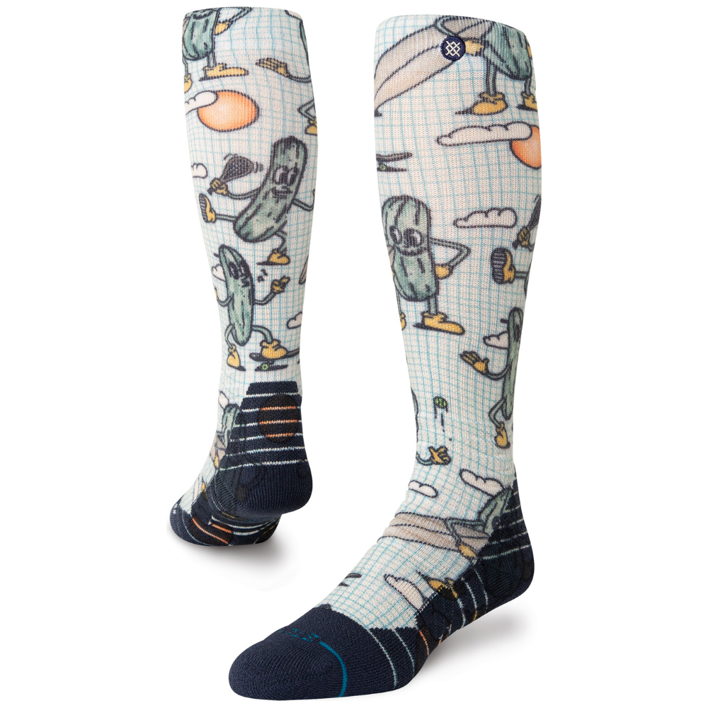 Stance - Feeling Pickled Mid Poly Snow - Multi - Snowboard-Socken