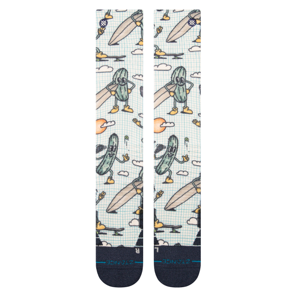 Stance - Feeling Pickled Mid Poly Snow - Multi - Snowboard-Socken