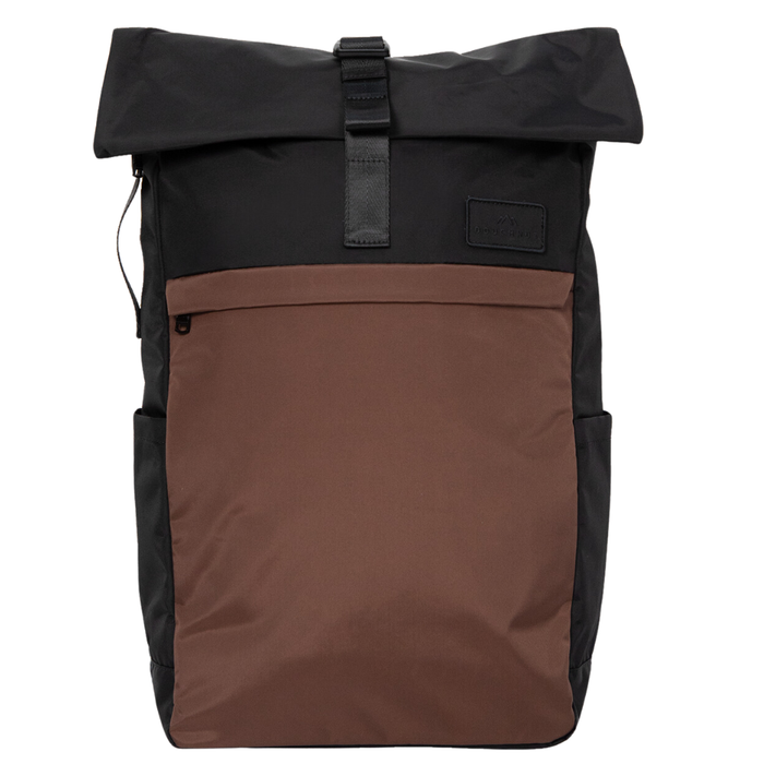 Doughnut - Jetpack Go Wild Series Rolltop Backpack  - black x brown - Rolltop-Rucksack