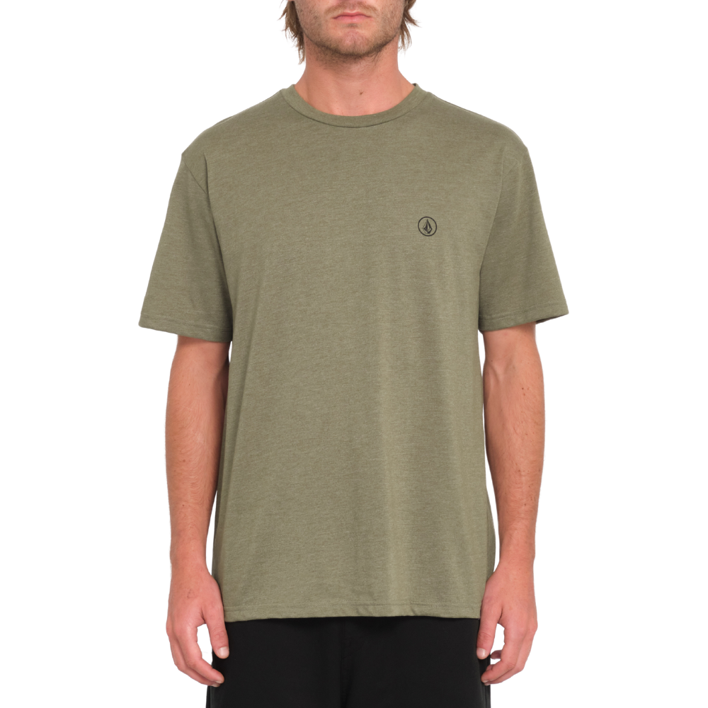 Volcom - Circle Blanks Hth Sst - Wintermoss - T-Shirt