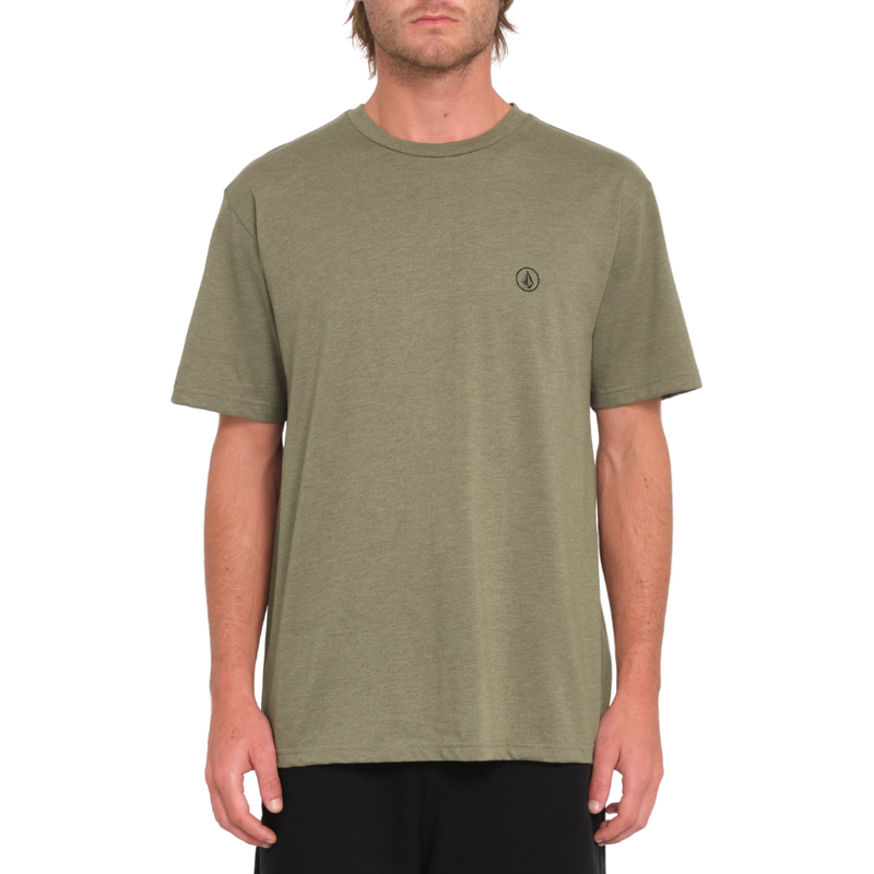 Volcom - Circle Blanks Hth Sst - Wintermoss - T-Shirt