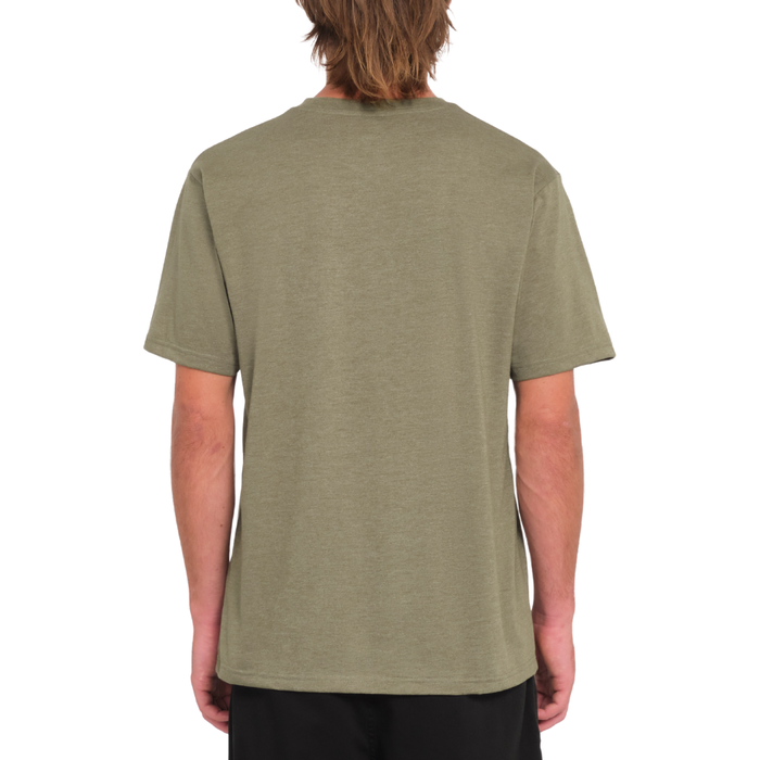 Volcom - Circle Blanks Hth Sst - Wintermoss - T-Shirt