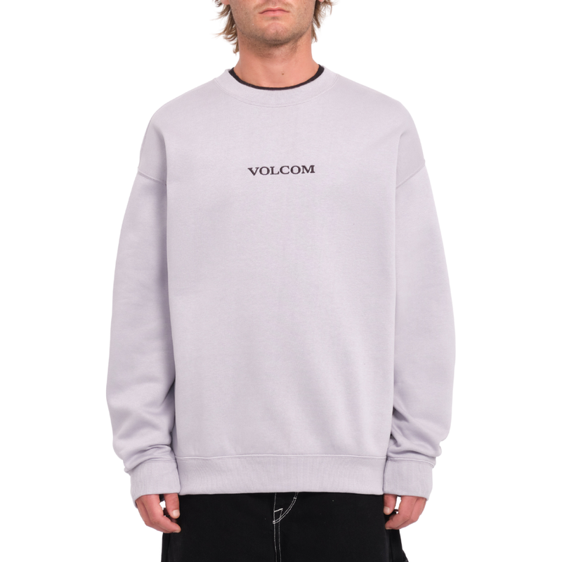 Volcom - Volcom Stone Crew Fleece - Light Purple - Crew Sweater