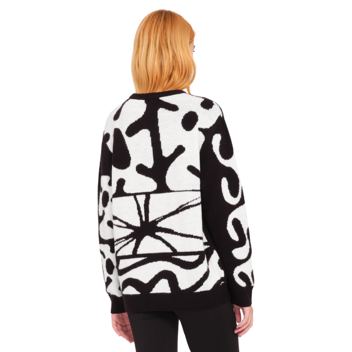 Volcom - Fa Zephyr Sweater - Black White - Pullover