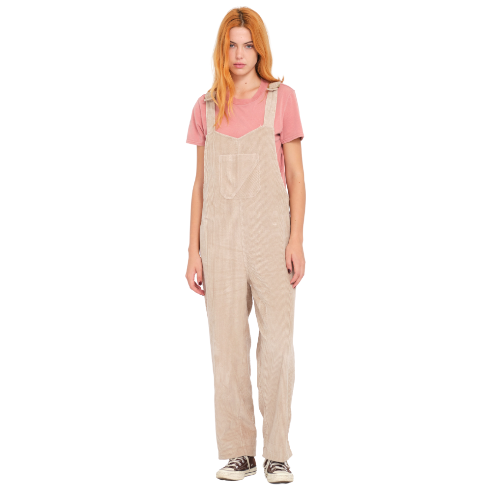 Volcom - Stone Street Overall - Light Khaki - Latzhose Lang