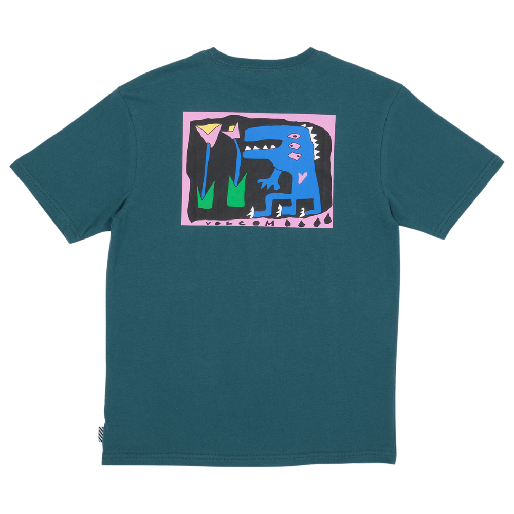 Volcom - Arthur Dino Sst - Evergreen - T-Shirt