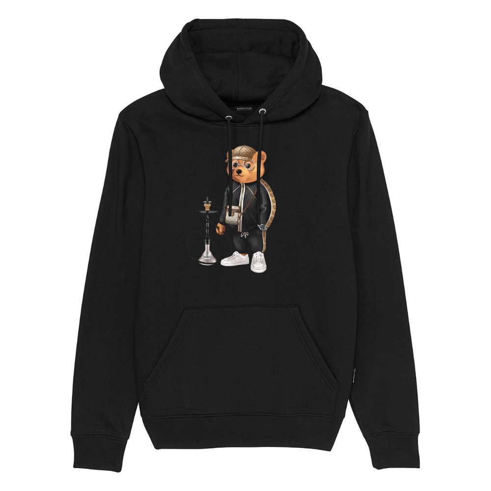 Baron Filou - Organic Hoodie Filou LXXXIV - Black - Hoodie