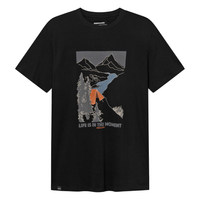 Dedicated - Stockholm Camping Moments  - Black - T-Shirt