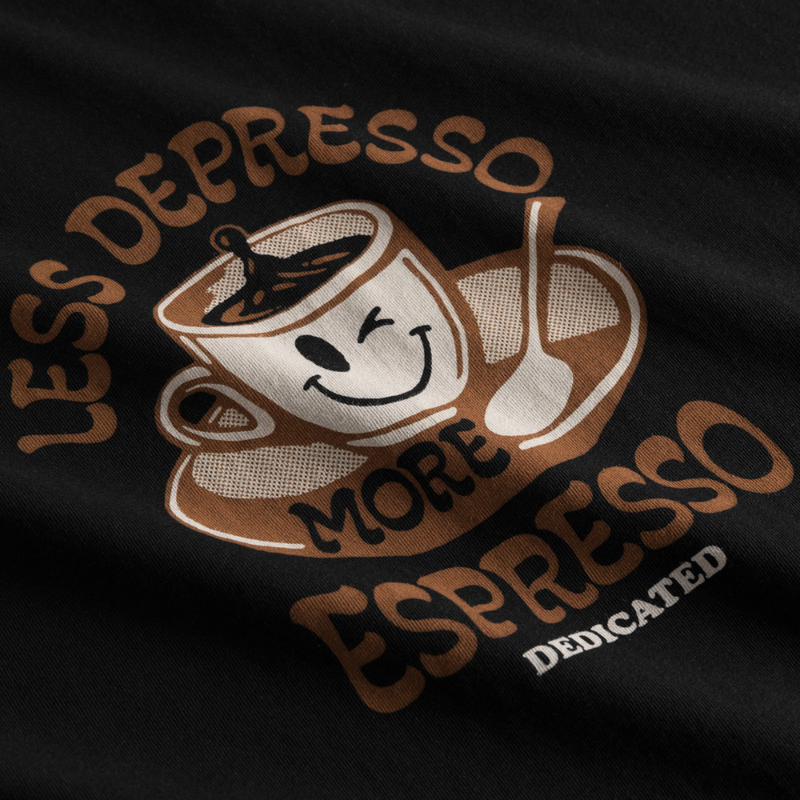 Dedicated - Stockholm Depresso  - Black - T-Shirt