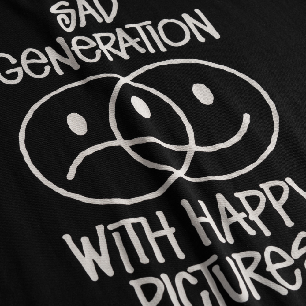 Dedicated - Stockholm Sad Generation - Black - T-Shirt