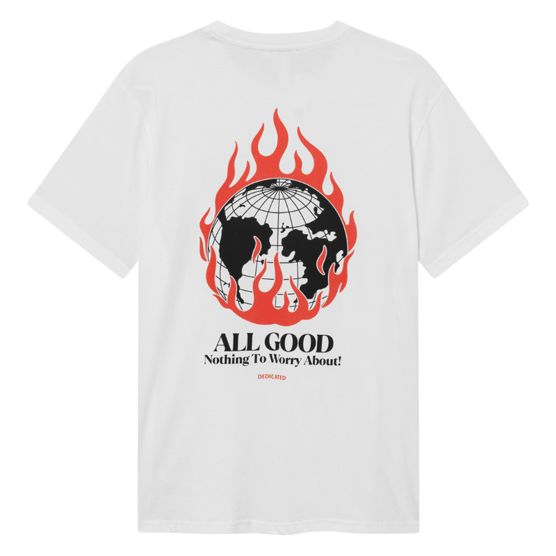 Dedicated - Stockholm All Good  - White - T-Shirt