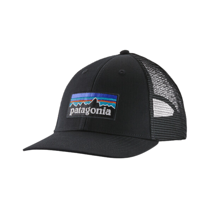 Patagonia - P-6 Logo LoPro Trucker Hat - Black - Trucker Cap