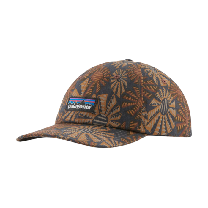 Patagonia - P-6 Label Trad Cap - Sun Wave: Smolder Blue - Fitted Cap