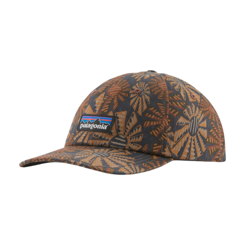 Patagonia - P-6 Label Trad Cap - Sun Wave: Smolder Blue - Fitted Cap