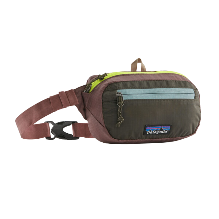 Patagonia - Ultralight Black Hole Mini Hip Pack - Patchwork: Pine Needle Green - Hip Bag