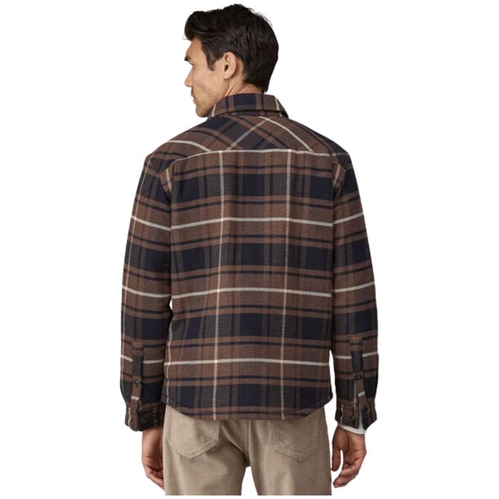 Patagonia - Ms LW Insulated Fjord Flannel Shirt - Outdoor: Molasses Brown - Fleece Hemd