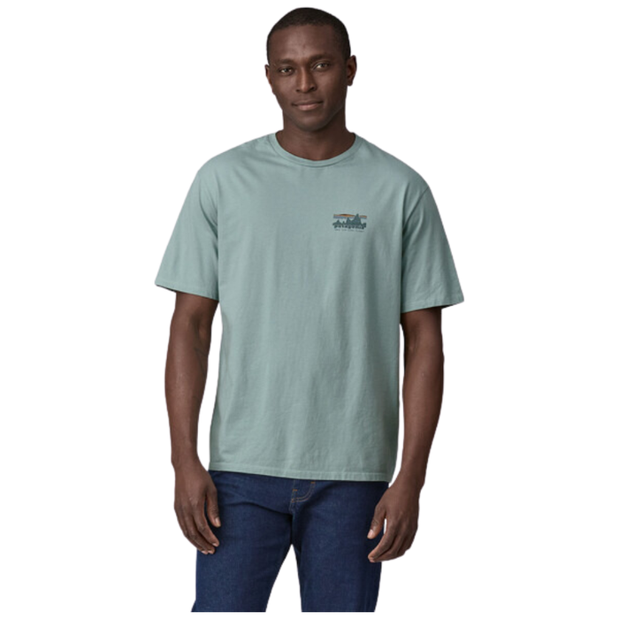 Patagonia - Ms 73 Skyline Organic T-Shirt - Thermal Blue - T-Shirt