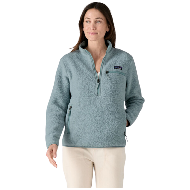 Patagonia - Ws Retro Pile Marsupial - Thermal Blue - Fleece Sweater