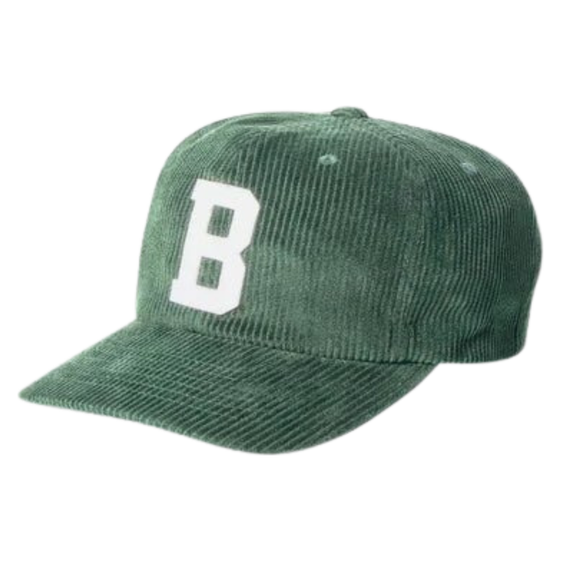 Brixton - Big B Mp Cap - Emerald Cord - Fitted Cap