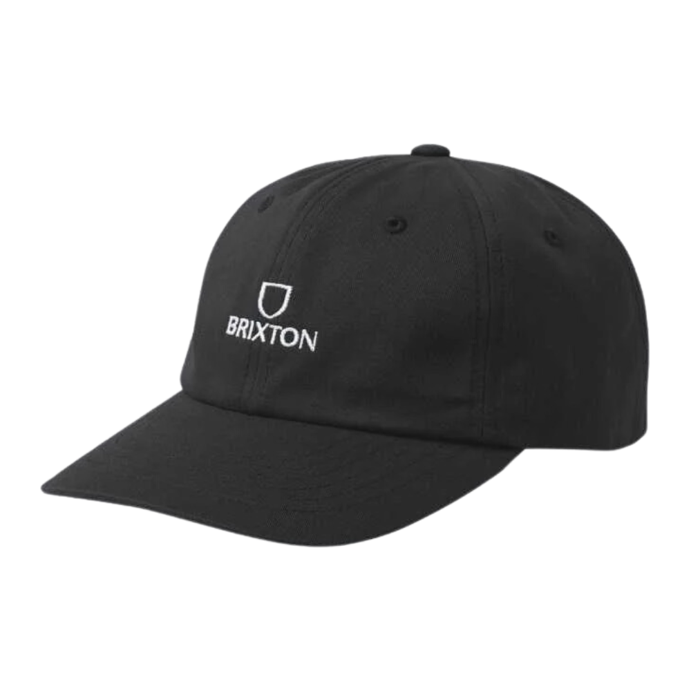 Brixton - Alpha Np Lp Adj - Black/White Rinse - Fitted Cap