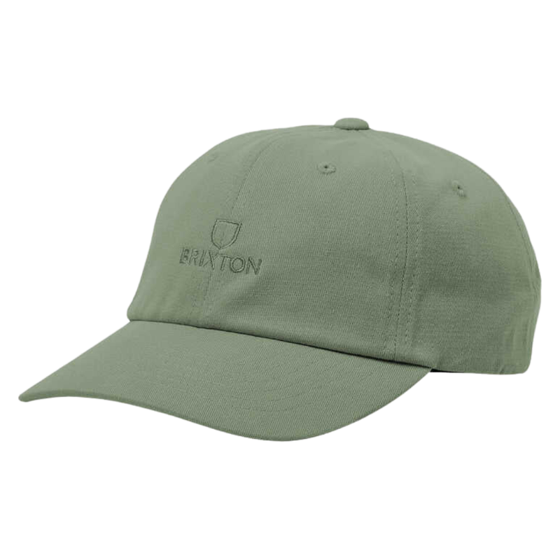 Brixton - Alpha Np Lp Adj - Olive/Olive Rinse - Fitted Cap