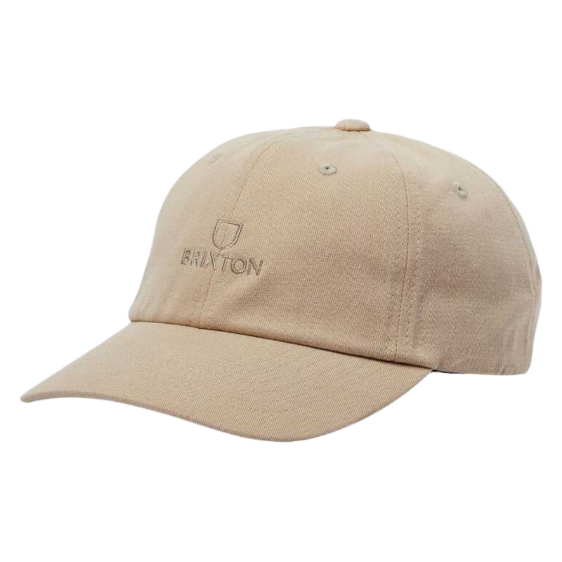 Brixton - Alpha Np Lp Adj - Sand/Sand Rinse - Fitted Cap