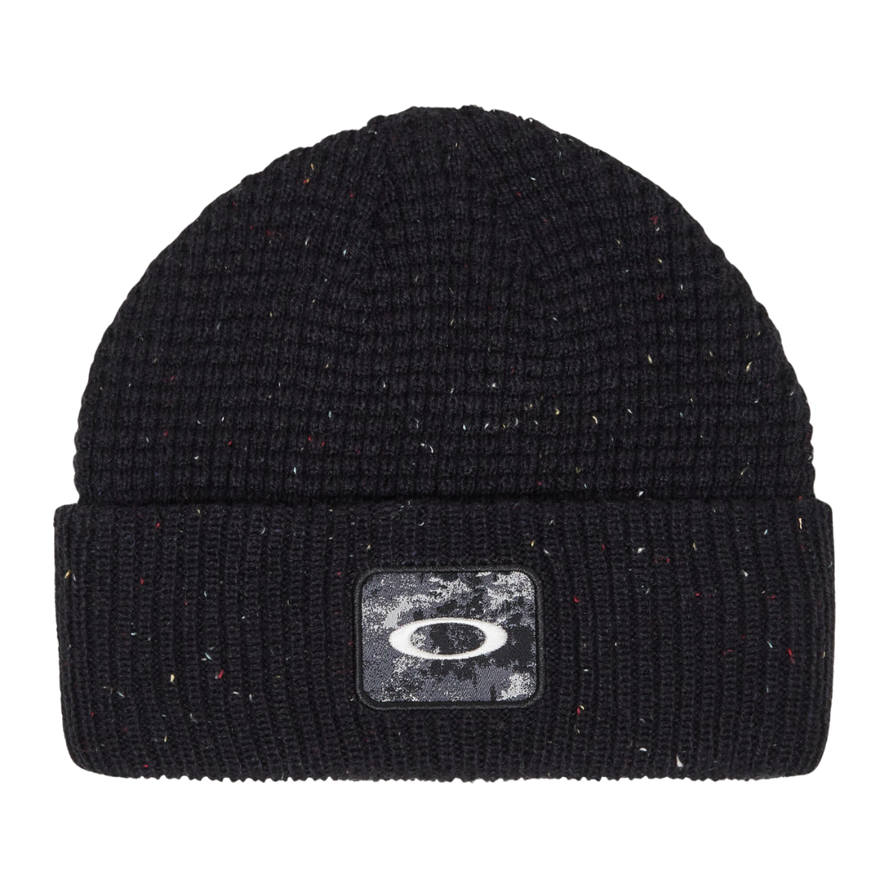 Oakley - Ellipse Patch Waffle Beanie - Blackout - Beanie