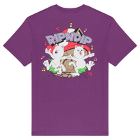 Rip N Dip - Shroom House  - Plum - T-Shirt