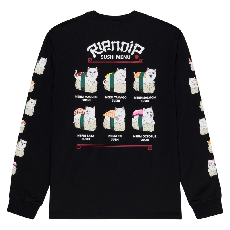 Rip N Dip - Sushi Nerm - Black - Crew Sweater