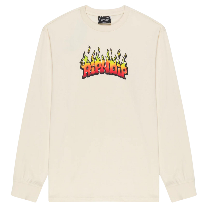 Rip N Dip - Scary Cute  - Natural - Crew Sweater