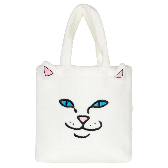 Rip N Dip - Lord Nermal Fluffy Tote   - White - Shopper